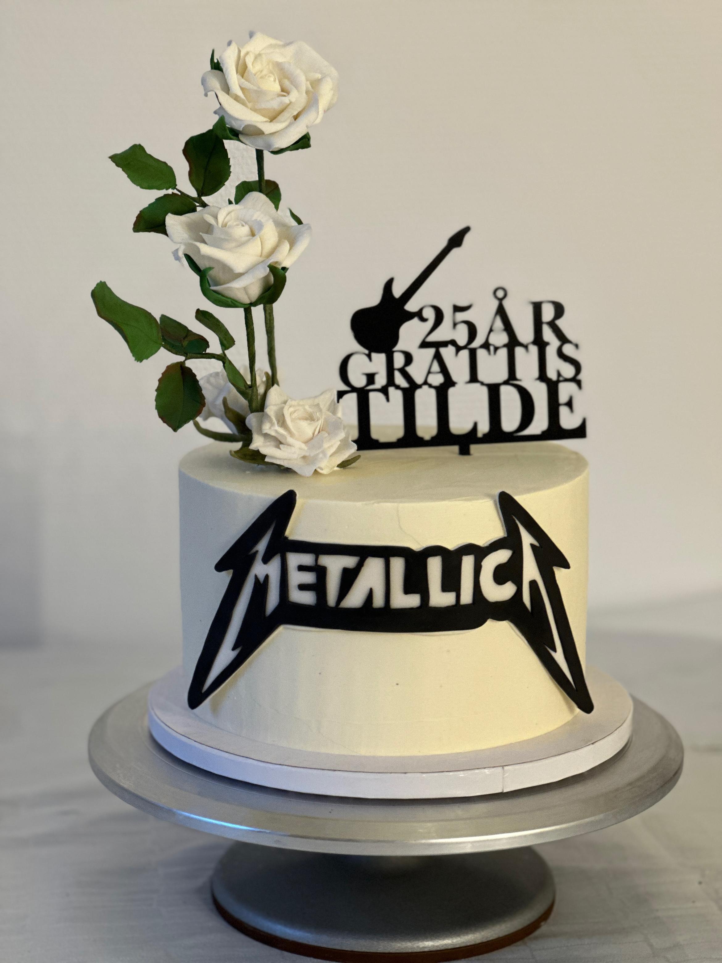 MillasCakes Metallica tårta